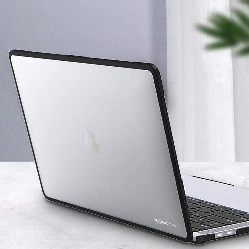 Amazon Basics 13.3 inch Hard Case Laptop Cover for MacBook Air M1 | Waterproof | Compatible with 2018/2019/2020 MacBook Air M1 A2337 A2179 A1932 Amazon Basics 13.3 inch Hard Case Laptop Cover for MacBook Air M1 | Waterproof | Compatible with 2018/2019/2020 MacBook Air M1 A2337 A2179 A1932