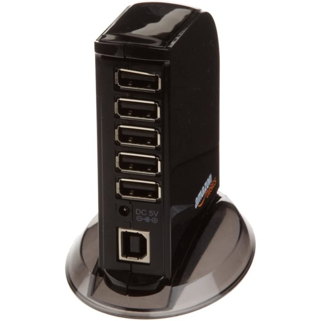 Amazon Basics 3-Port USB to USB 2.0 Ultra-Mini Hub Adapter Amazon Basics 3-Port USB to USB 2.0 Ultra-Mini Hub Adapter
