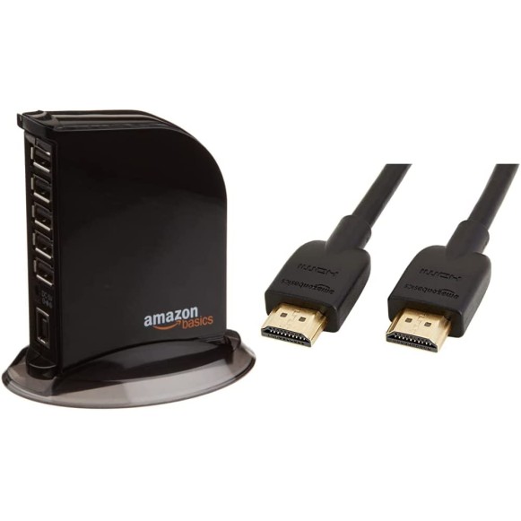 Amazon Basics 3-Port USB to USB 2.0 Ultra-Mini Hub Adapter Amazon Basics 3-Port USB to USB 2.0 Ultra-Mini Hub Adapter