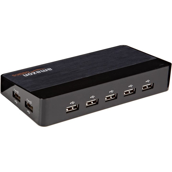 Amazon Basics 3-Port USB to USB 2.0 Ultra-Mini Hub Adapter Amazon Basics 3-Port USB to USB 2.0 Ultra-Mini Hub Adapter
