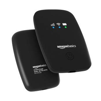 AmazonBasics Amazon Basics 4G LTE Wireless Dongle with All Sim Network Support|Single_Band Plug & Play Data Card Stick with Up to 150Mbps WiFi Hotspot AmazonBasics Amazon Basics 4G LTE Wireless Dongle with All Sim Network Support|Single_Band Plug & Play Data Card Stick with Up to 150Mbps WiFi Hotspot