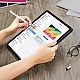 Amazon Basics Capacitive Stylus Pen for Android & iOS All Touchscreen Devices | Fine Point Disc Tip|Lightweight Metal Body with Magnetic Cover - White