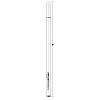 Amazon Basics Capacitive Stylus Pen for Android & iOS All Touchscreen Devices | Fine Point Disc Tip|Lightweight Metal Body with Magnetic Cover - White