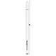 Amazon Basics Capacitive Stylus Pen for Android & iOS All Touchscreen Devices | Fine Point Disc Tip|Lightweight Metal Body with Magnetic Cover - White