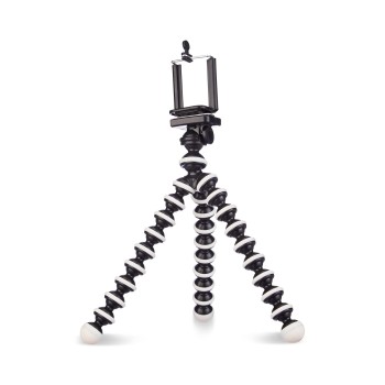 Amazon Basics Gorilla Tripod/Mini Tripod for Mobile Phone with Phone Mount with Flexible Gorilla Stand for DSLR, Action Cameras (13 Inch)