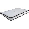 Amazon Basics Hard Shell Laptop Cover for MacBook Air 13-inch with Touch ID (Model M2) | Anti-Fingerprint Case (Matte Black & Semi-Transparent)