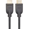 Amazon Basics High-Speed HDMI 2.0 Cable for TV/PS5/Xbox/Roku/Blu-ray, 4K@60Hz, 18Gbps, 2160p, 48 bit, 10 ft, 1 Pack Black