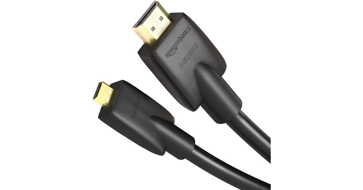 Amazon Basics - High speed micro HDMI cable on HDMI, latest