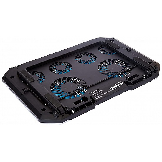 Airtree Laptop Cooling Pad with 7-Cool RGB LED Lighting Effects | USB Powered Gaming Laptop Cooler Stand 