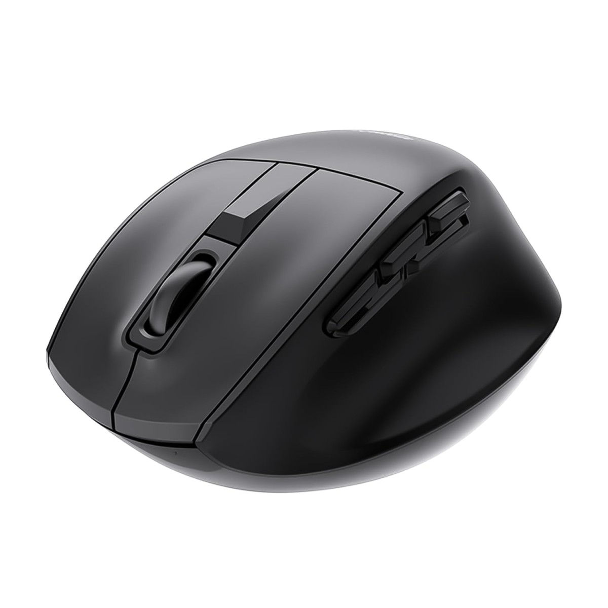 AmazonBasics Amazon Basics Pro Series 2.4G + Bluetooth + USB Triple Mode Wireless Ergonomic Mouse Black ABKY-M660