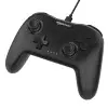 AmazonBasics Amazon Basics USB Gamepad with Turbo Mode | Dual Vibration | PS3 & PC Support | X Input & Direct Input Black