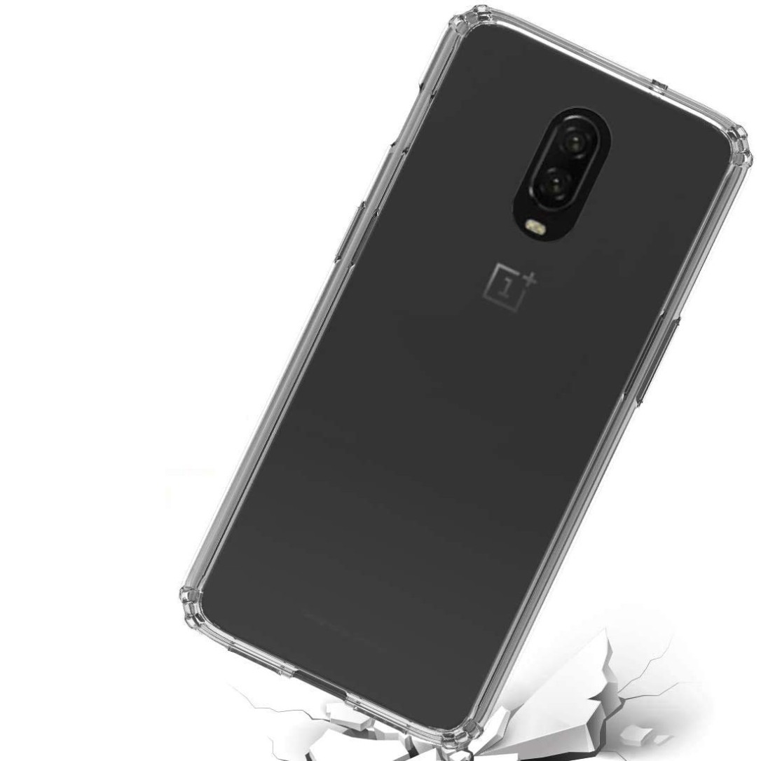 Amazon Brand - Solimo 1101672 Soft Flexible Back Phone Case for Oneplus 6T