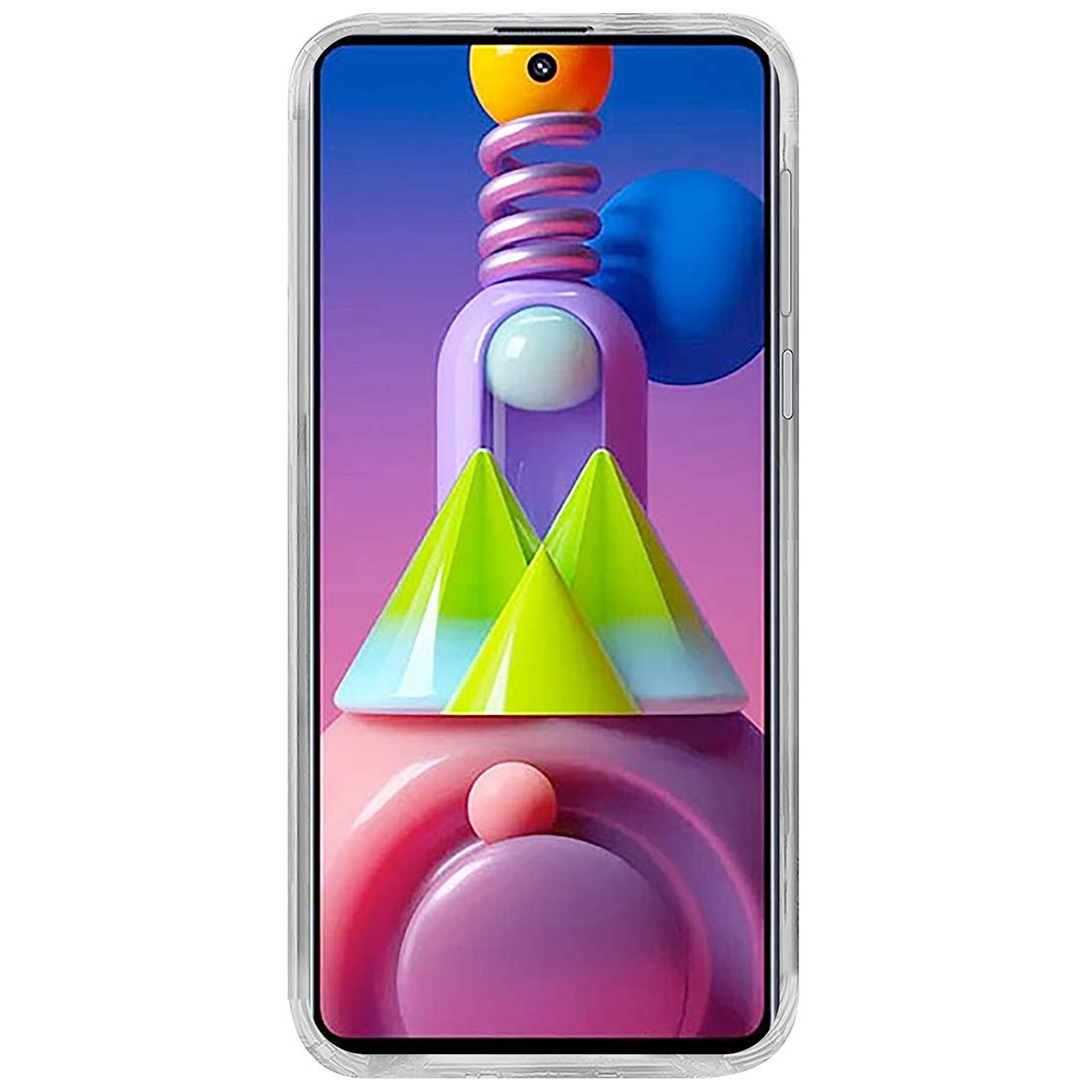 Amazon Brand - Solimo Back Cover for Samsung Galaxy M51 (TPU | Clear)