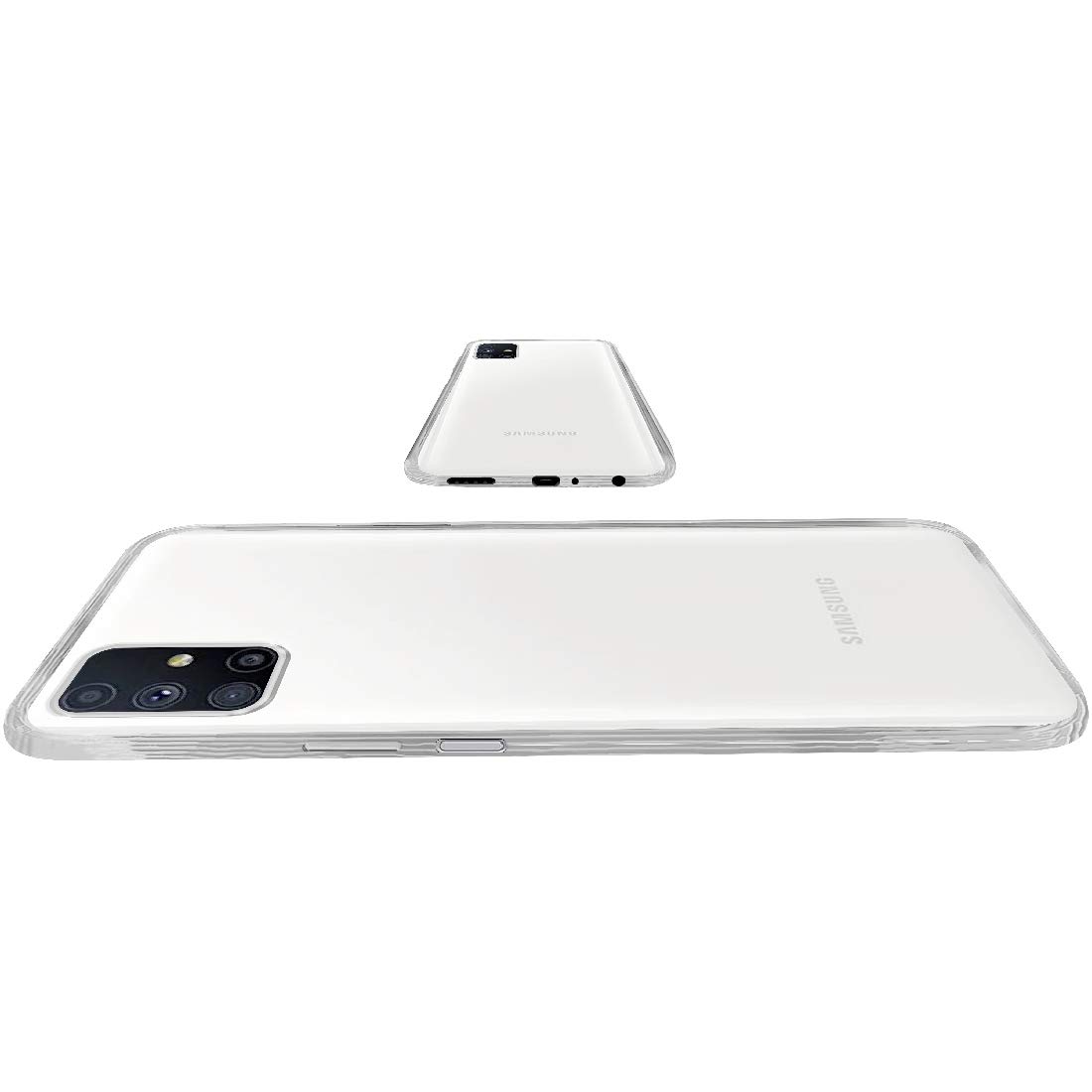 Amazon Brand - Solimo Back Cover for Samsung Galaxy M51 (TPU | Clear)