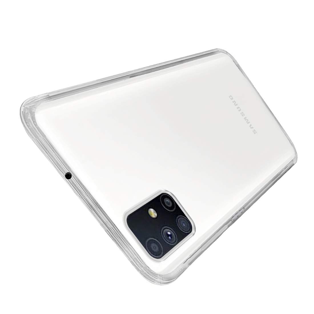 Amazon Brand - Solimo Back Cover for Samsung Galaxy M51 (TPU | Clear)