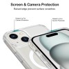 Amazon Brand- Solimo Basic Case for Apple iPhone 15 (Silicone_Clear)