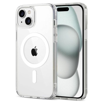 Amazon Brand- Solimo Basic Case for Apple iPhone 15 (Silicone_Clear)