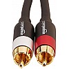 AmazonBasics 1/2-Male to 2-Male RCA Audio interconnects - 8 feet, 2-Male to 2-Male