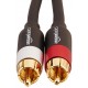 AmazonBasics 1/2-Male to 2-Male RCA Audio interconnects - 8 feet, 2-Male to 2-Male
