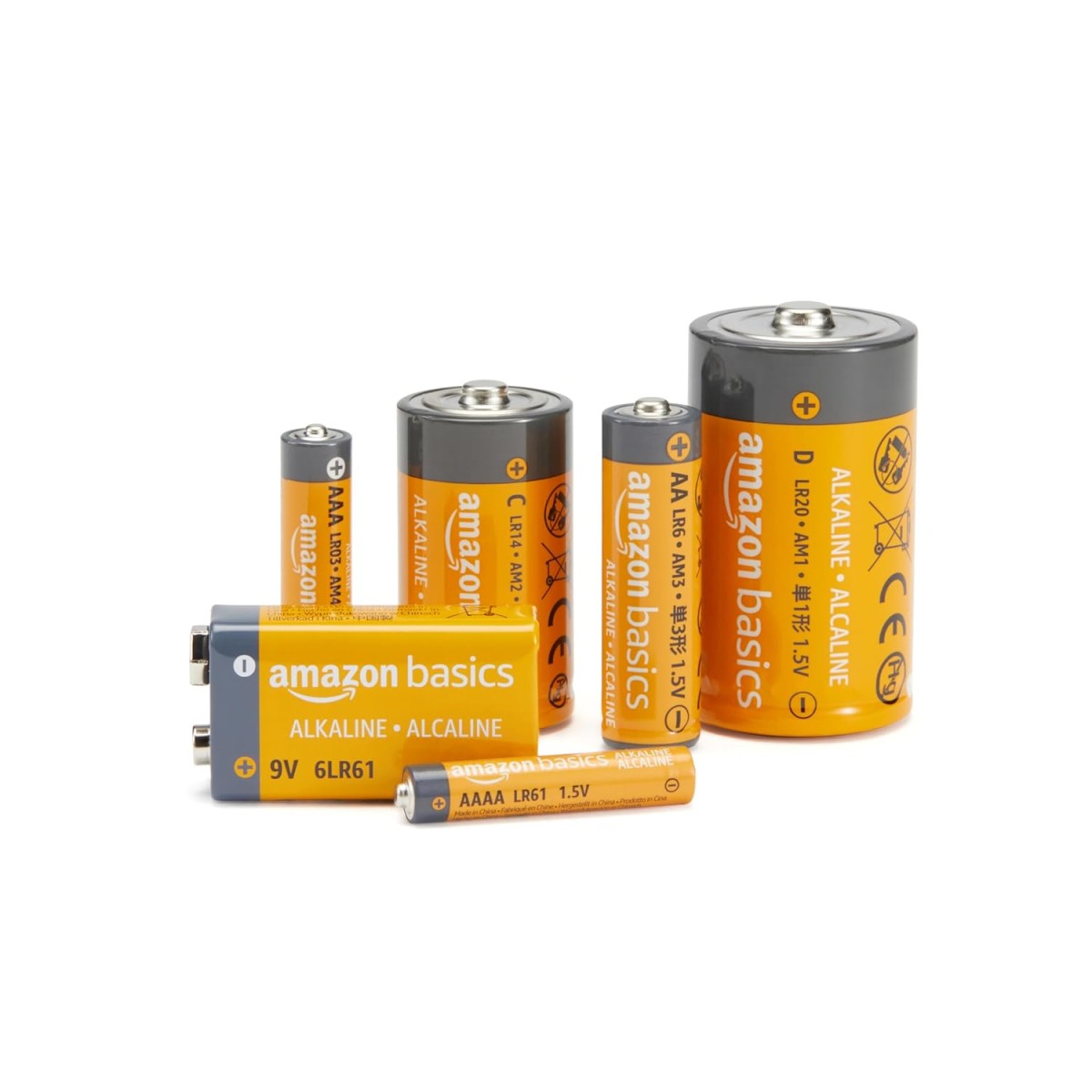 AmazonBasics AAA Performance Alkaline Non-Rechargeable Batteries (8-Pack) - Appearance May Vary