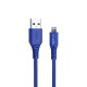 AmazonBasics Apple  USB Charge and Sync Extra Tough Cable, 10 Feet (3 Meters) - Blue