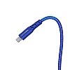 AmazonBasics Apple  USB Charge and Sync Extra Tough Cable, 10 Feet (3 Meters) - Blue