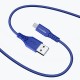 AmazonBasics Apple  USB Charge and Sync Extra Tough Cable, 10 Feet (3 Meters) - Blue