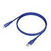 AmazonBasics Apple  USB Charge and Sync Extra Tough Cable, 10 Feet (3 Meters) - Blue