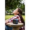 Airtree Bluetooth Speaker, 8W, Powerful Bass, BT 5.0, Up to 18hrs Playtime Noise Cancelling Mic Blue