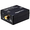 Airtree Digital Optical Coax to Analog RCA Audio Converter Adapter with Fiber Cable