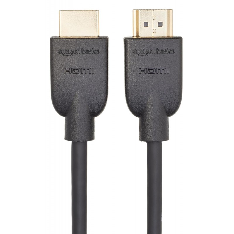 AmazonBasics High-Speed HDMI Cable,3 Feet (Black,2-Pack)-Supports Ethernet,3D,4K video AmazonBasics High-Speed HDMI Cable,3 Feet (Black,2-Pack)-Supports Ethernet,3D,4K video