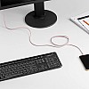 AmazonBasics Nylon Braided Lightning to USB Cable - MFi Certified Apple iPhone Charger, Dark Gray, 3-Ft 