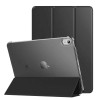 AmazonBasics Smart Trifold Hard Matte Back Flip Stand Case Cover for Apple iPad 10.2 Cover iPad 9th Generation Cover 2021 8th Gen 2020 7th Gen 2019 Generation Case [Auto Sleep/Wake Case] - Black