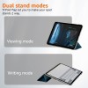 AmazonBasics Smart Trifold Hard Matte Back Flip Stand Case Cover for Apple iPad 10.2 Cover iPad 9th Generation Cover 2021 8th Gen 2020 7th Gen 2019 Generation Case [Auto Sleep/Wake Case] - Sky Blue