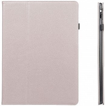 Airtree ipad Pro PU Leather Case with Auto Wake/Sleep Cover Pink 12.9 Inch