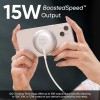 Ambrane 15W Qi-2 MagSafe Wireless Charger with 60W Type C Cable Magnetic Mag-Safe for for iPhone