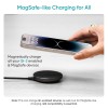 Ambrane 15W Qi-2 MagSafe Wireless Charger with 60W Type C Cable Magnetic Mag-Safe for for iPhone