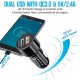 Ambrane 5.4A Dual USB Rapid Car Charger with 18W Quick Charge 3.0 (ACC-11QC-M Black)