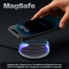Amkette Air 450 Wireless Charger/Magsafe Charger | Latest Qi Technology 15W Wireless Charging with MagSafe Compatibility