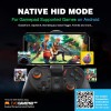 Amkette Evo Gamepad Pro 4 Programmable Gamepad for Android | for Snapdragon Devices Only | with Touch Point Mapping | Works with Genshin, BGMI, COD, Mobile Legends and More | Bluetooth 4.0 (Black)