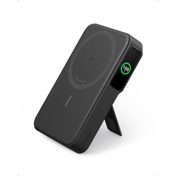 Anker MagGo Power Bank, Qi2 Certified 15W Ultra-Fast MagSafe-Compatible Portable Charger, 10,000mAh Battery Pack