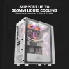Ant Esports 250 Air Mid- Tower Computer Case/Gaming Cabinet - White | Support - ATX, M-ATX, ITX | Pre-Installed 3 x 120mm Front Fans