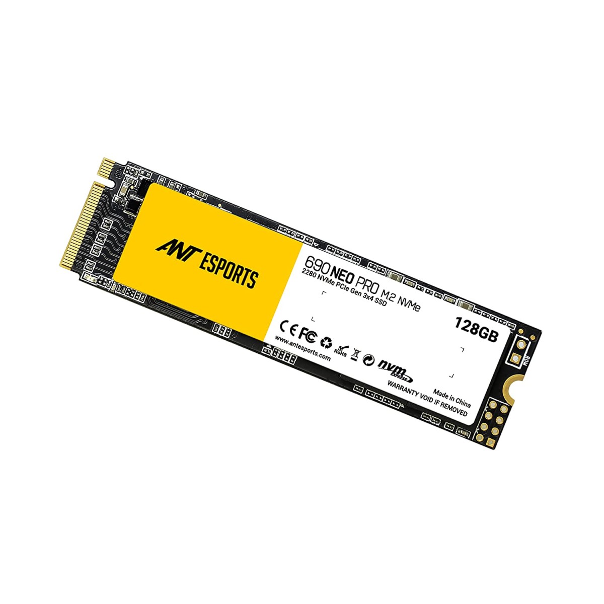 Ant Esports 690 Neo Pro M.2 NVMe SSD 128 GB Internal Solid State Drive (SSD) with NMVe