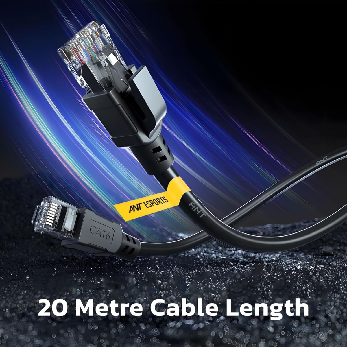 Ant Esports AEC6120 Cat6 Ethernet Cable 550MHZ HighSpeed UTP LAN Cable Network Cable Internet Cable RJ45 Cable LAN Wire