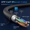Ant Esports AEC7103 Gold Plated Cat7 Ethernet Cable High Speed 10Gbps 600MHz Ethernet Cord LAN Cable with RJ45