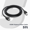 Ant Esports AEH0105 HDMI Cable 4K High-Speed HDMI Cord 18Gbps with Ethernet Support 4K 60Hz Compatible with Windows,Apple more