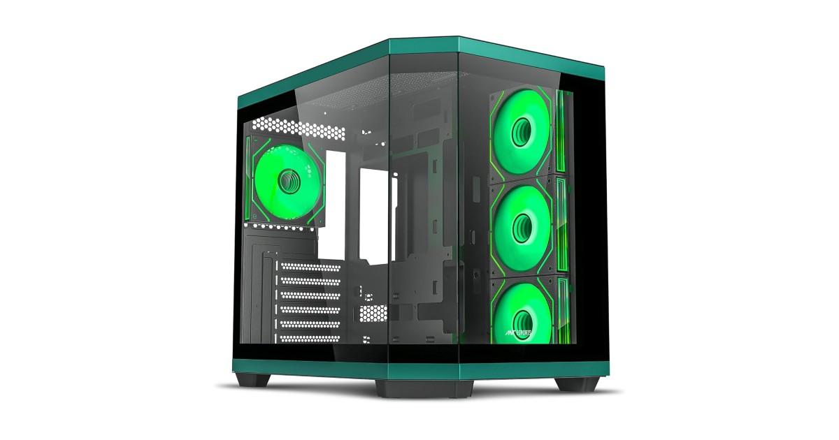 Ant Esports Crystal X11 Mid-Tower High End Computer Case/Gaming Cabinet ...