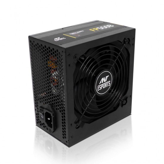 Ant Esports FB550B 80 Plus Bronze Certified Non Modular Gaming Power Supply/PSU for PC with Flat Black Cables and Silent Fan