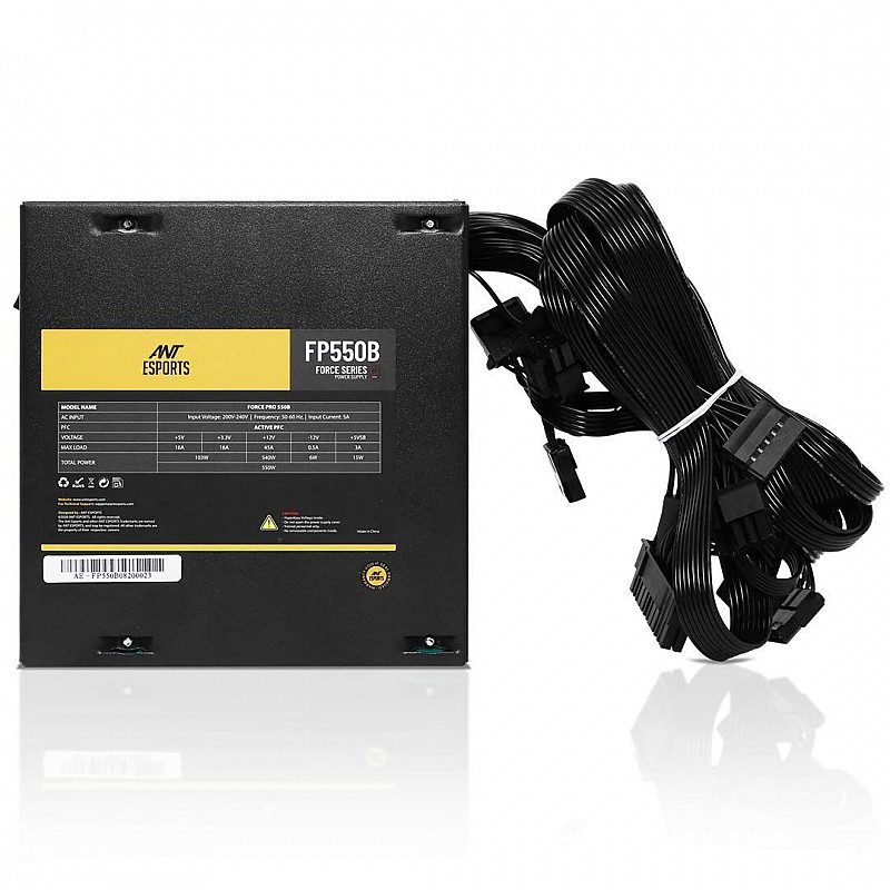 Ant Esports FP550B Power Supply 80 Plus