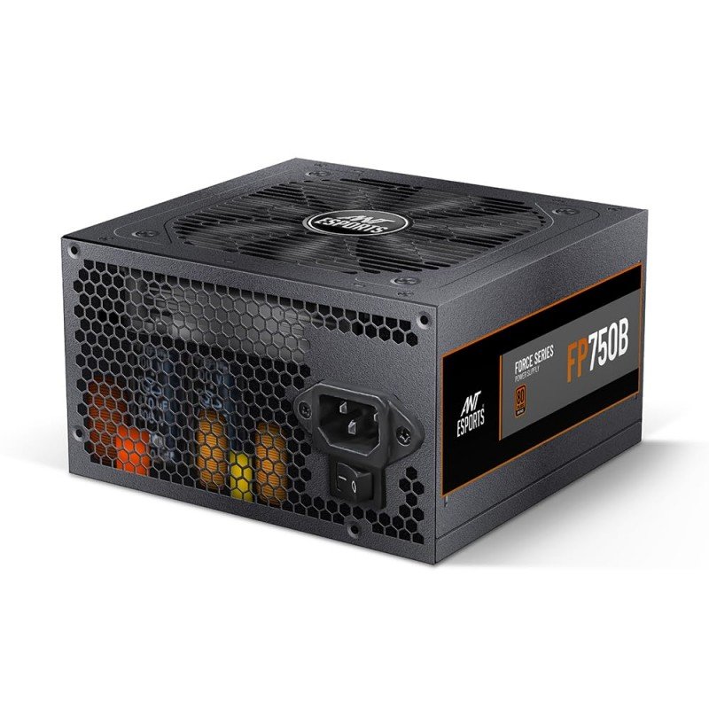 Ant Esports FP750B 80 Plus Bronze Certified Non Modular Gaming Power Supply/PSU with Active PFC, Flat Black Cables and Silent Fan Ant Esports FP750B 80 Plus Bronze Certified Non Modular Gaming Power Supply/PSU with Active PFC, Flat Black Cables and Silent Fan